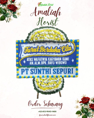 Papan Bunga Duka di Tanah Enam Ratus